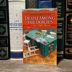 Death Among the Doilies By Mollie Cox Bryan Paperback Book